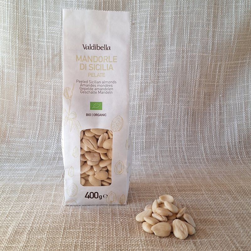 mandorle pelate Mandorle di Sicilia pelate (400gr) - immagine 1